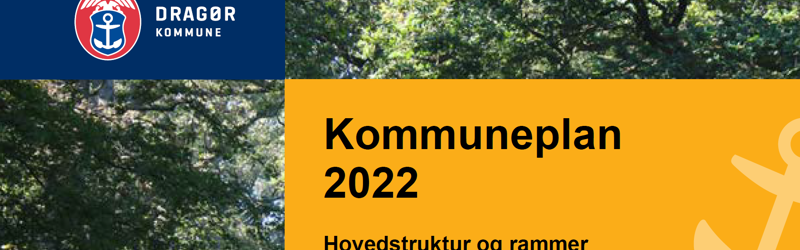 Udsnit af forside til Kommuneplan 2022