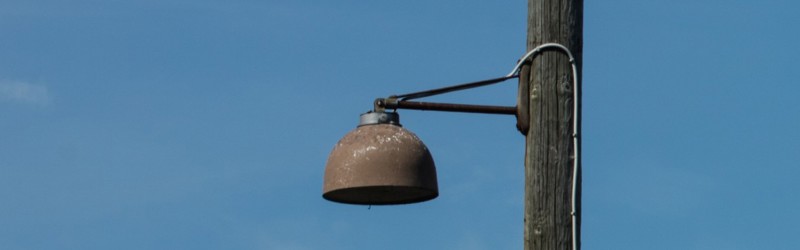 Belysning ved bådeværftet