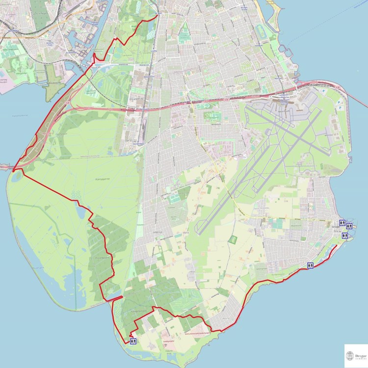Kort over Amarminoen